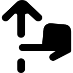 Scroll Down 1382 SVG Icon